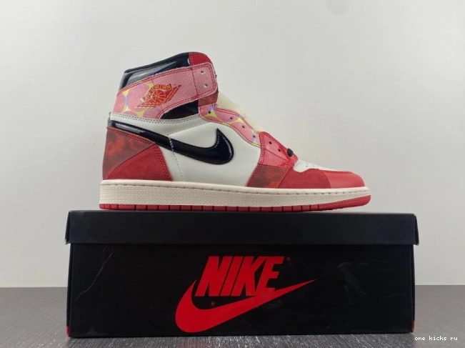 Rep Onekick 1 THE DV1748-601 OG SPIDER-MAN SPIDER-VERSE HIGH ACROSS JORDAN 0607